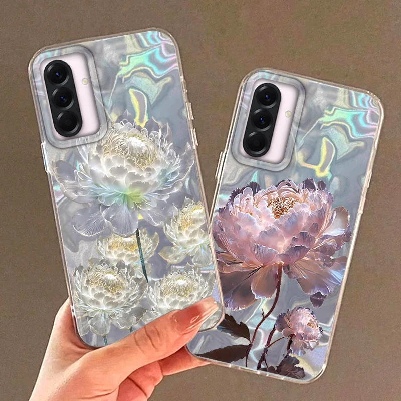 Elegant Lotus Flower Phone Case - Stylish Protective Cover with Floral Design