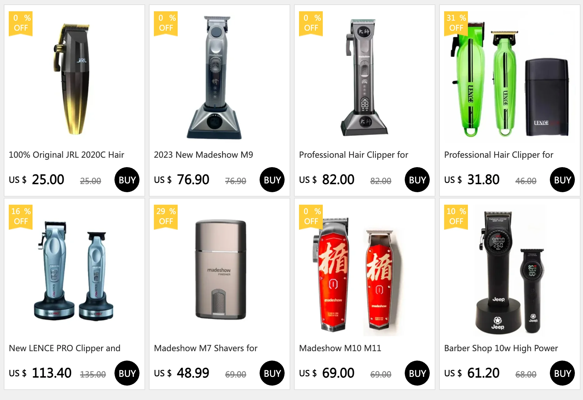 Description Picture 2 of itemJUCAI PRO Hair Trimmer For Men,Professional Hair Clipper,Rechargeable Haircutting Machine,Men’s Hair Clippers,T-Blade Trimmer