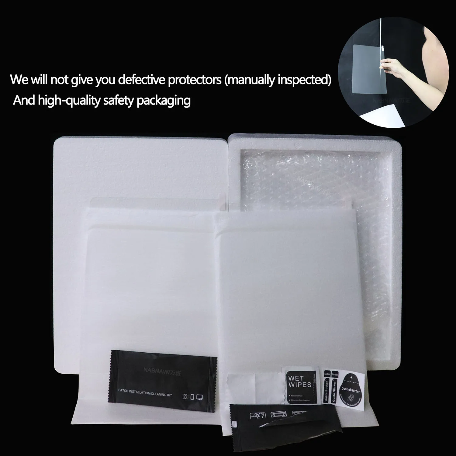 Premium HD Scratch-Proof Tempered Glass Screen Protector (2-Pack)