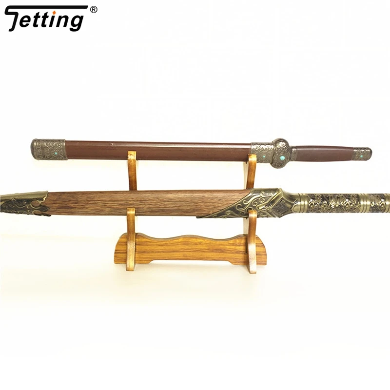 Supporto Espositore Per Spada In Legno - Base Porta Katana, Wakizashi E Tanto - Per Collezionisti E Arredamento