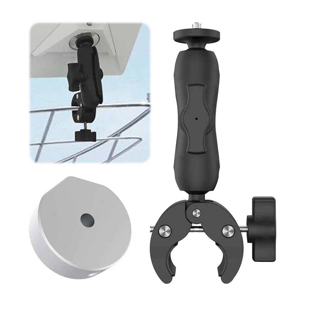 Starlink Mini Round Tube Bracket Strong Clamp Kit with 1/4 Screw Adapter for Easy Installation and Durability