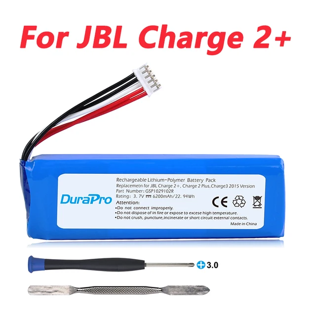 Jbl Plus Cameron Sino 6000mAh Battery For JBL Charge 2+