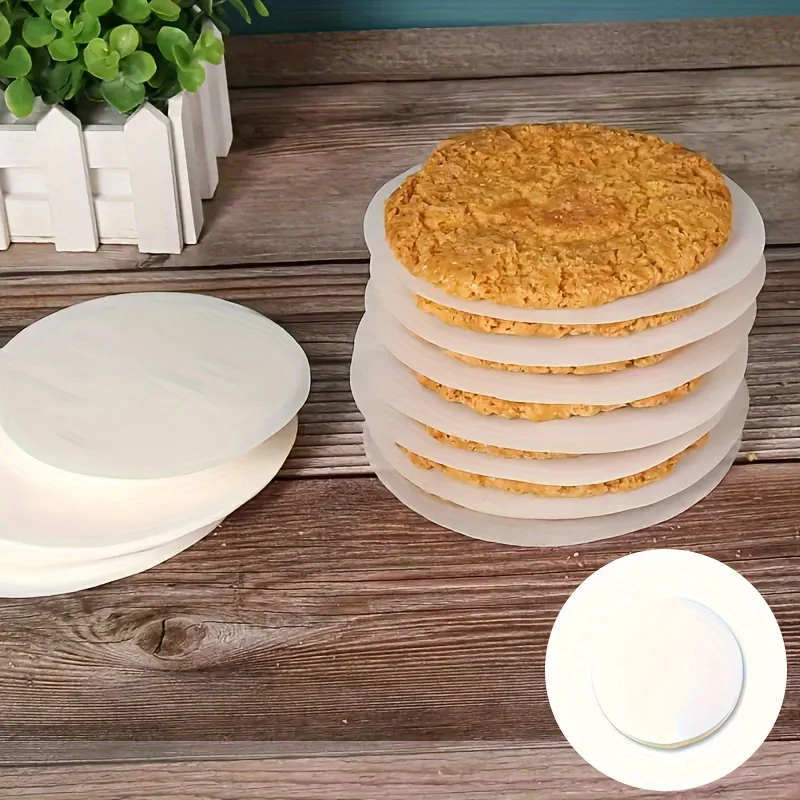 Non Stick Hamburger Paper Is Used for Separating Hamburgers and Other Foods in Storing Frozen Restaurant Household Kitchen Items hamburger paper