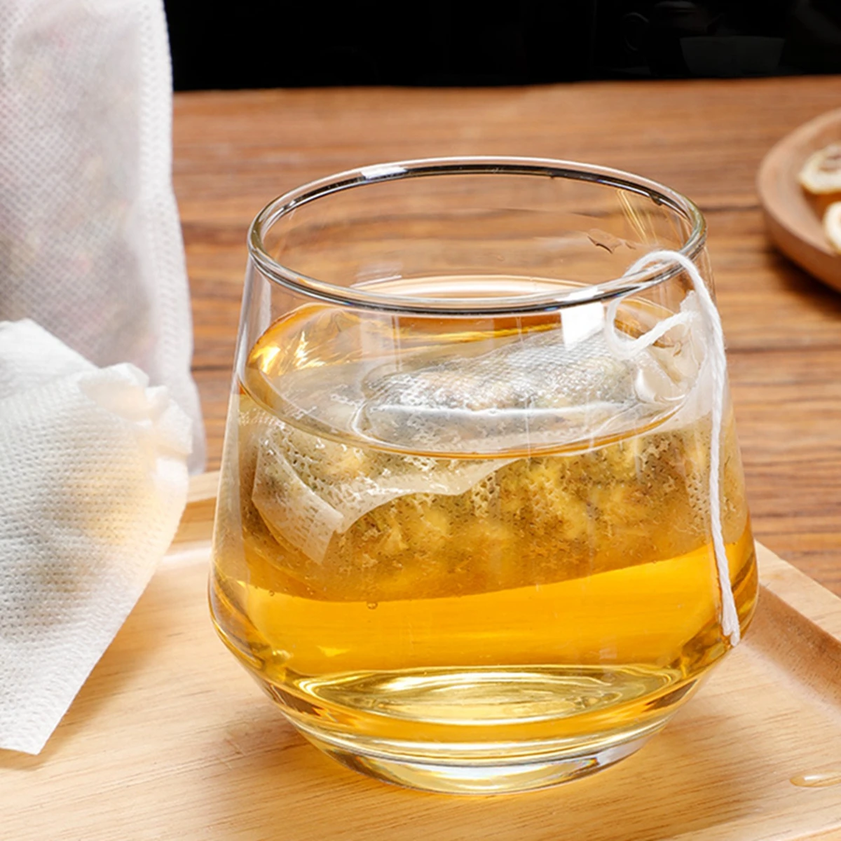 Tea Bags 100Pcs Disposable Tea Bags Filter Bags for Loose Spice Disposable Tea Filter Bags Disposable Tea Bags