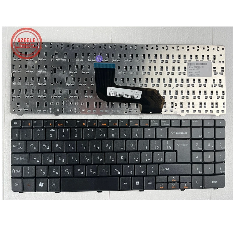 

GZEELE русская RU Клавиатура для Packard Bell TR81 TR82 TR85 TR86 TR87 MS2274 MS2285 MS2288 NSK-AL20G NSK-AL21A черный