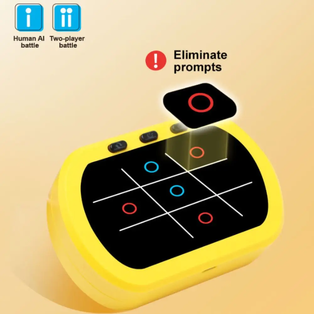 Multifunctional 5-in-1 TIC-TAC-TOE Electric Whack-a-Mole Handheld Bolt Game Montessori Memory Growth Puzzle Table Game Children