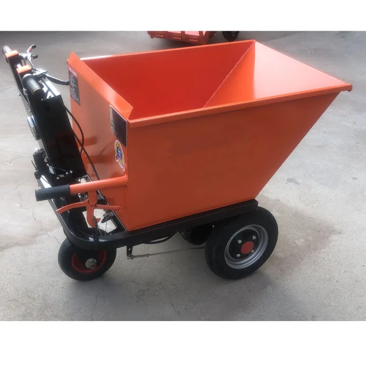 Construction Site Electric Trolley Multi-function Hand Push Tool Car Garden Hand