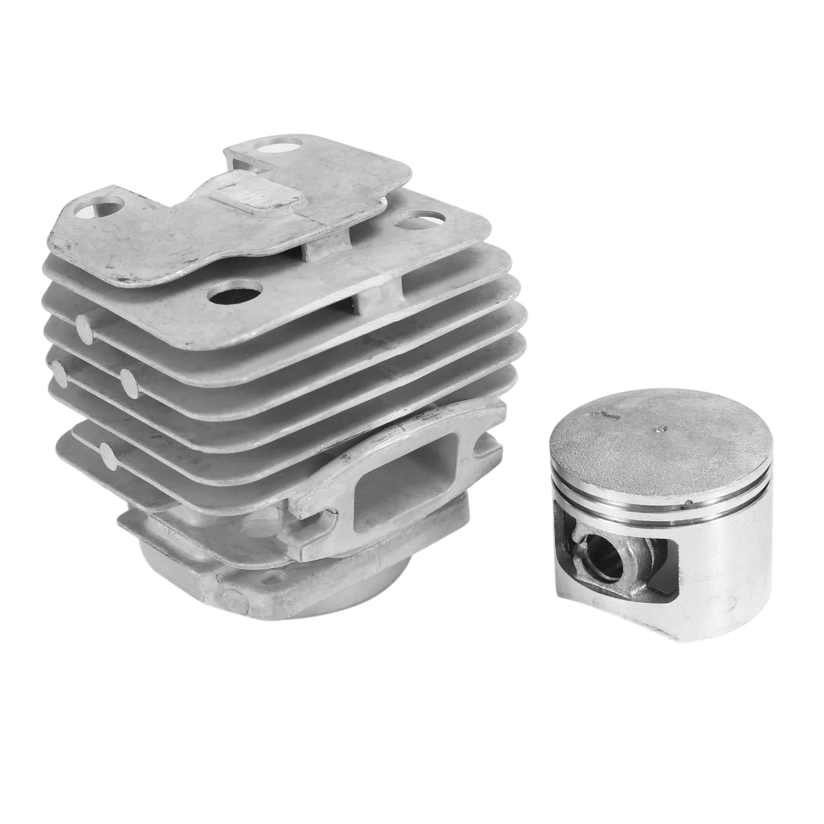 1 Set Diameter 45mm Chainsaw Cylinder and Piston Set Fit 52 52Cc Chainsaw Spare Parts for Gasoline/Oil Chainsaw Spares