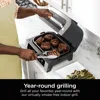 6-in-1 Indoor Grill with Air Fry, Roast, Bake, Broil, & Dehydrate, Foodi Smart Thermometer, 2nd Generation, Black/Silver 3