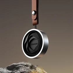 Elegant Pendant Aromatherapy Car Air Freshener and Home Decor Gift (Black)