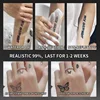 Butterfly, 1Pc Waterproof Temporary Tattoo Stickers, Long-lasting Waterproof for One to Two Weeks, Fake Tattoo for Man and Women 4