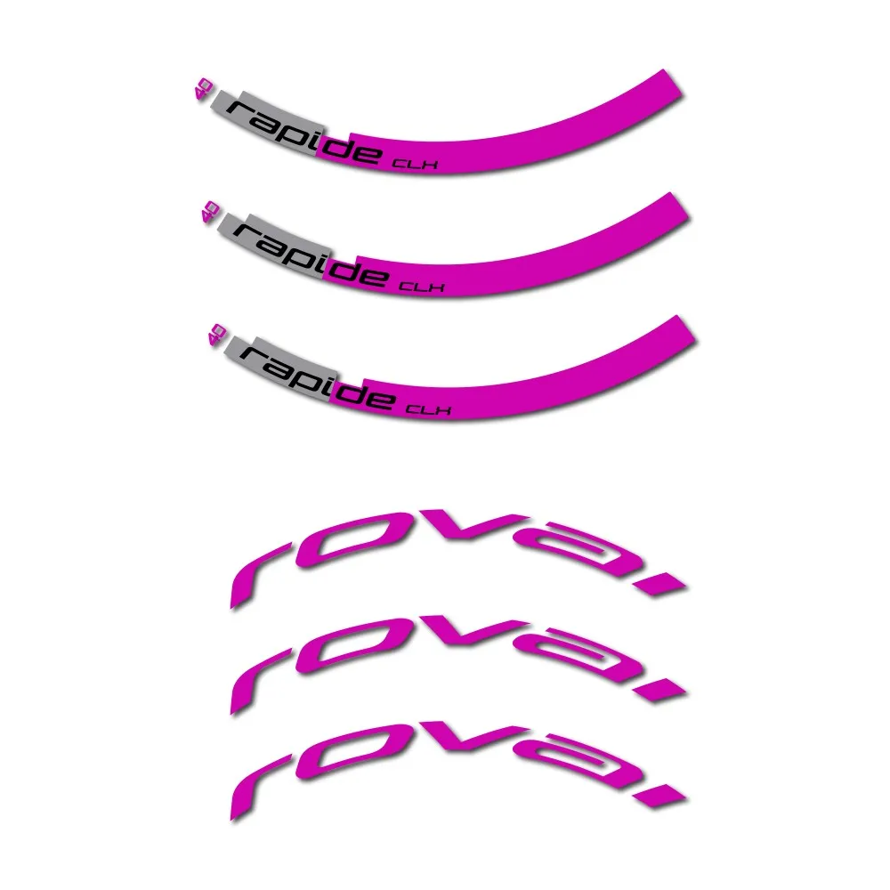 Star Sam Adesivi Compatibili Per Pneumatici Bici Road Roval Rapide 40 Clx 40Mm 1 Cmt