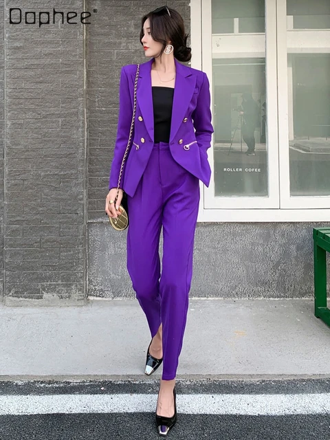 Pants Suits for Women Dressy Sexy 2023 Trendy Blazer and Pants Set Business  Wedding Pant Suits Formal 2 Piece Outfits Black : : Fashion