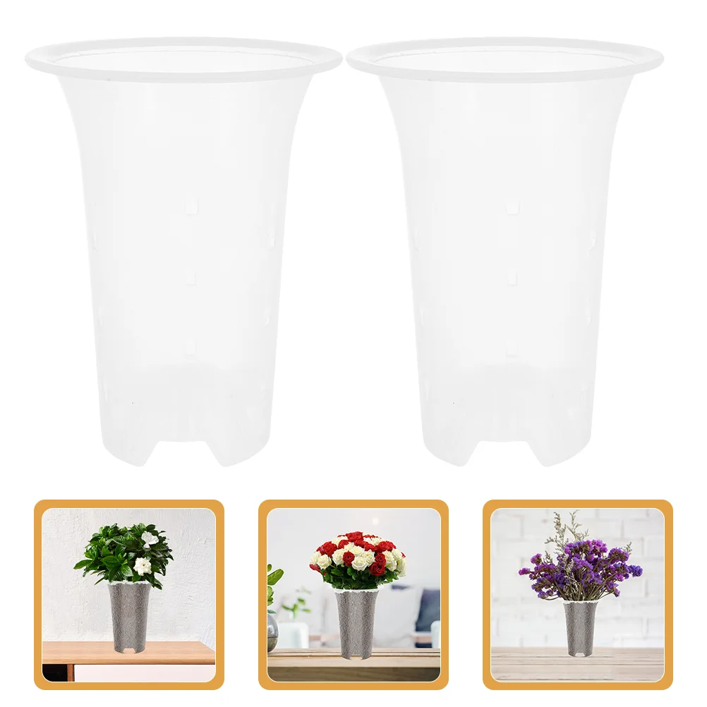 

8pcs Plastic Orchid Plant Nursery Pots Succulent Plant Planting Pots Gardening Planters