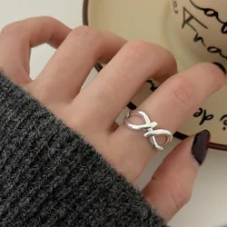 Sterling Silver Shining Flower Handmade Minimalist Ring for Women - Elegant Party Jewelry Gift for Sensitive Skin (As picture)
