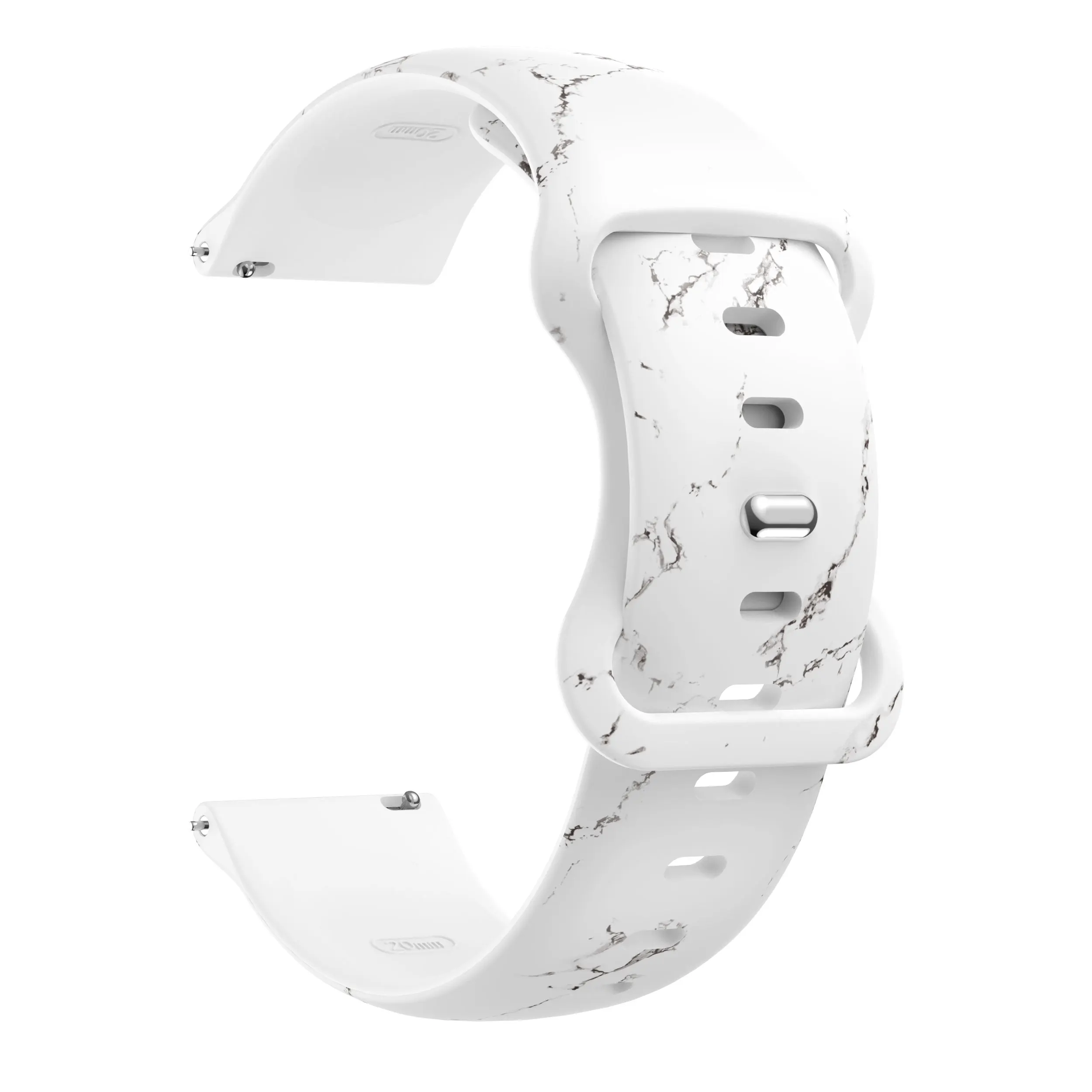 Silicone 20mm Smartwatch Replacement Wristband Strap