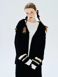 imakokoni Autumn/Winter 2023 Original Coat Cardigan Black 234352