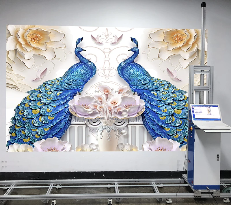 DirectToWallPaintingMachinePrice3DEffectUVVerticalWalls