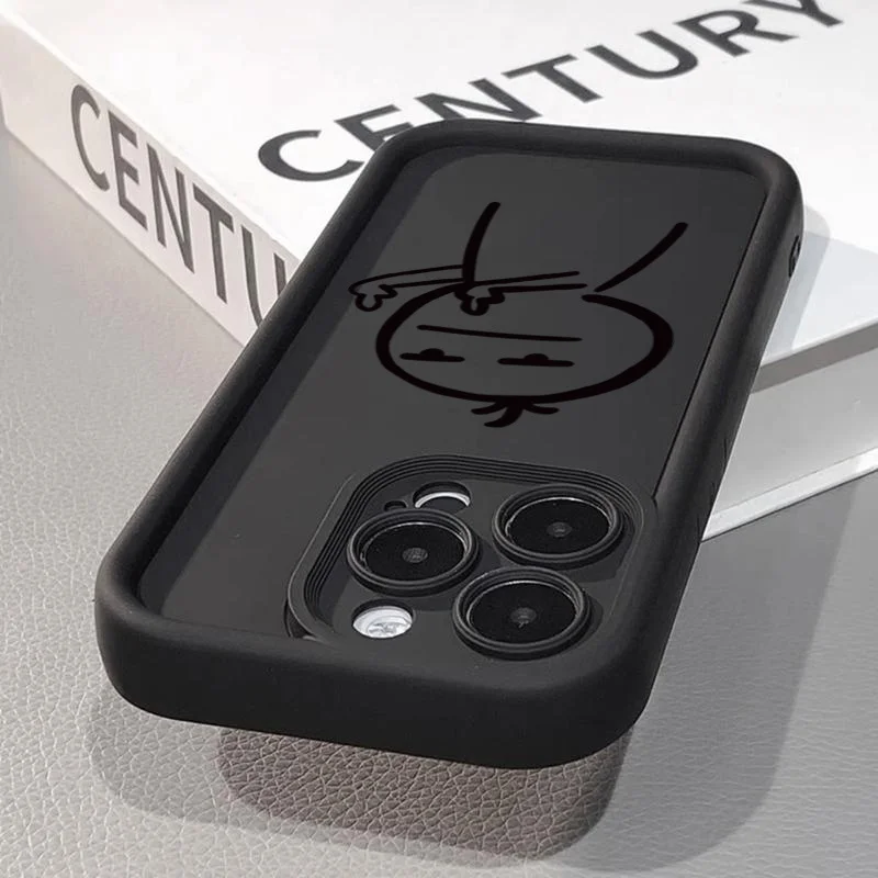Cartoon Stickman Design Phone Case Cover