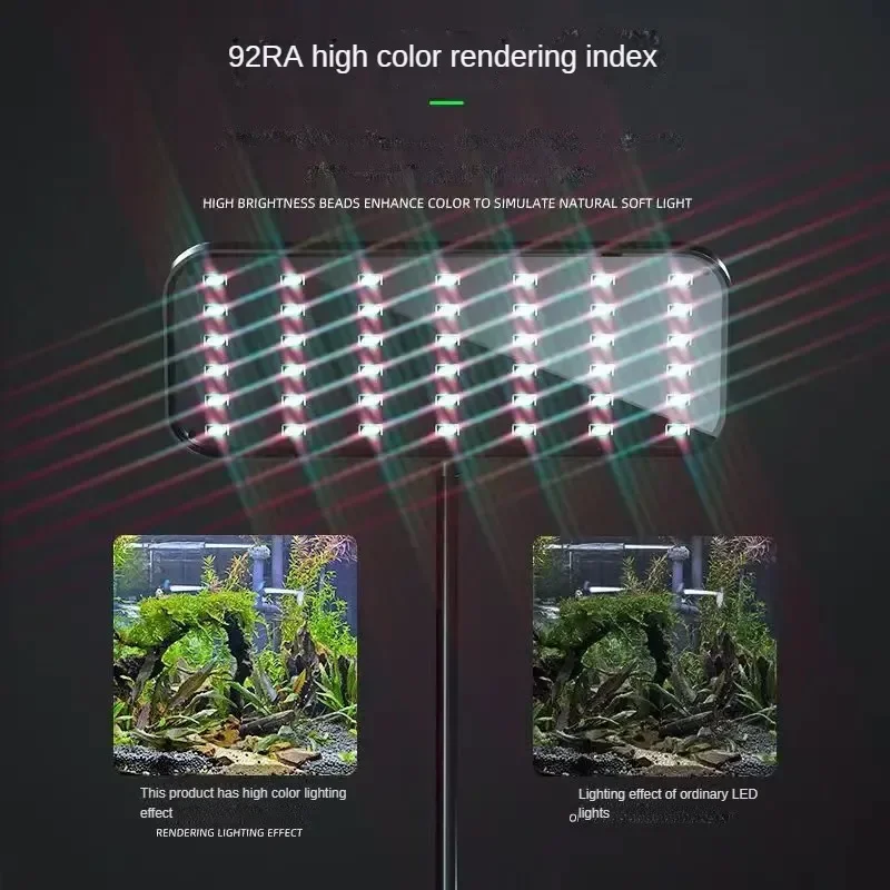 Aquarium Light RGB Brightening for Fish Tank Water Plants