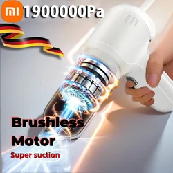 Xiaomi 1900000PA Portable Wireless Car Vacuum Cleaner Mini Handheld Cleaner Cleaning Machine for Strong Suction Car Cleaner