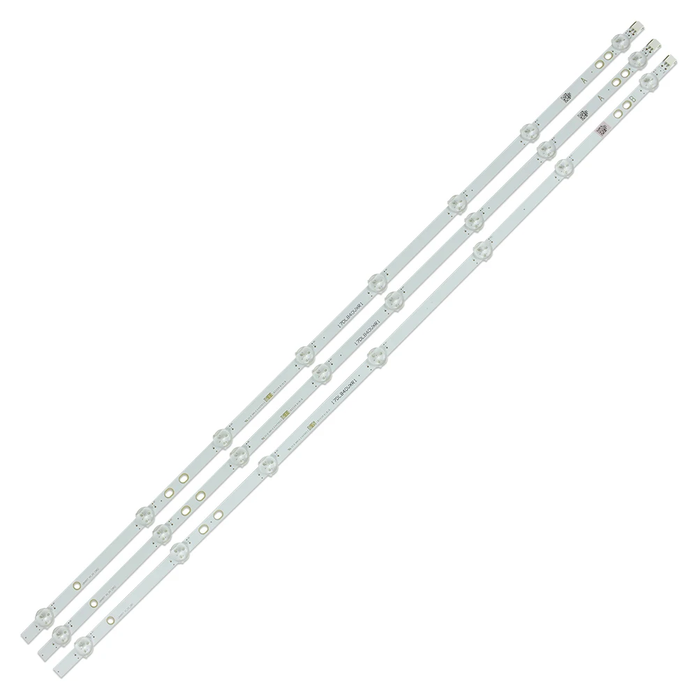 3 pcs/LOT NOUVEAU LED bandes 40 TV POUR HITACHI 40HBT02U 40HE1611FTR JVC LT 40C790 LT-40C790 40L3863DB 40L3830DB JL.D40081330-078AS-M