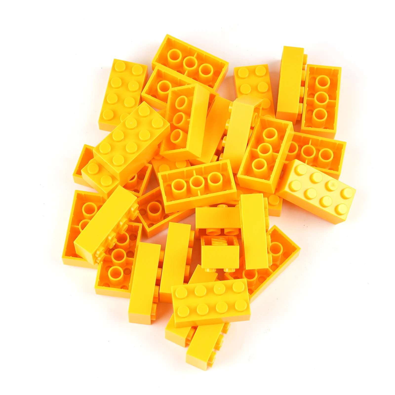 Classic 2x4 Building Bricks - Educational DIY MOC Technological Blocks (Pack of 100)