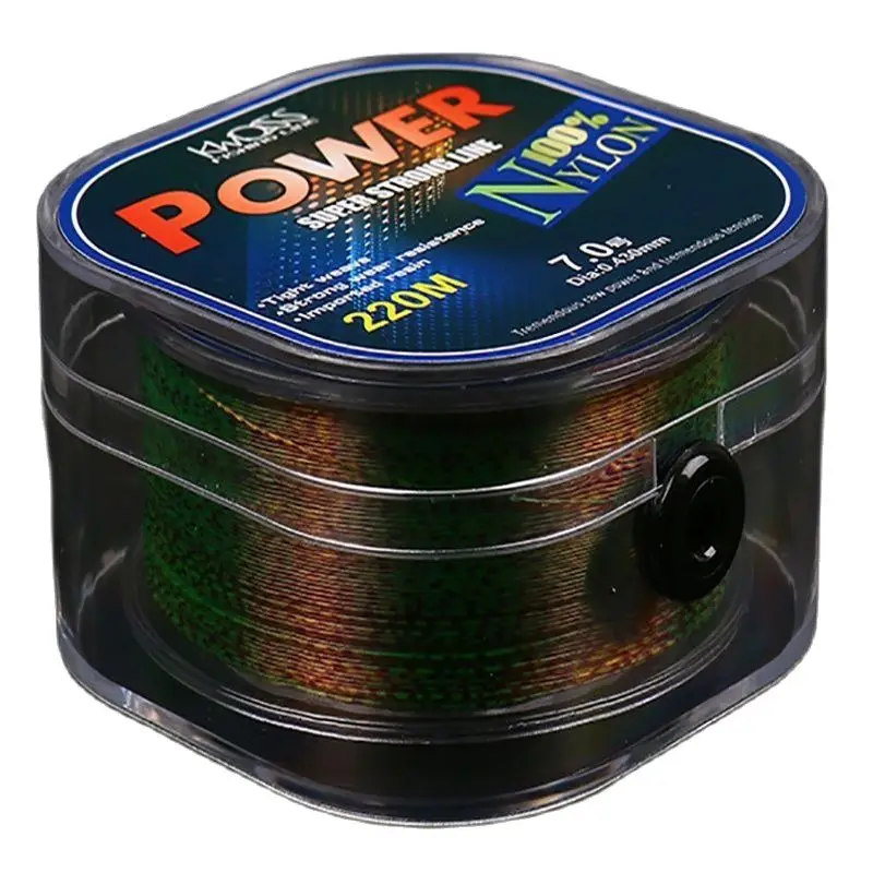 220mSuperStrongSpotedFishingLineJapanCarbonFiberMonofilament