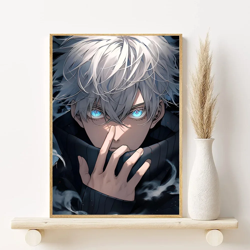 Gojo Satoru Jujutsu Kaisen Canvas Art Print - Aesthetic Wall Decor