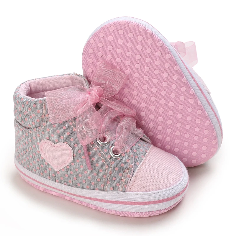 Fashionable Pink Baby Shoes 3
