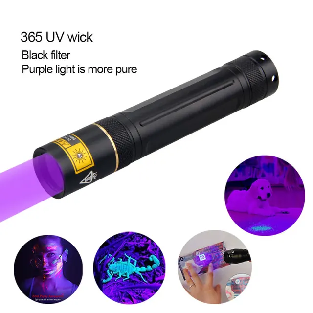 UV flashlight