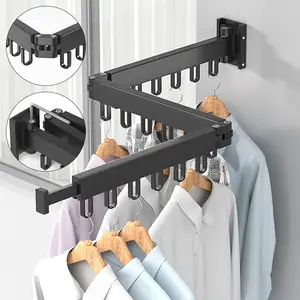 Ripley - TENDEDERO PLEGABLE DE PARED COLGADOR ROPA AJUSTABLE CASATUA