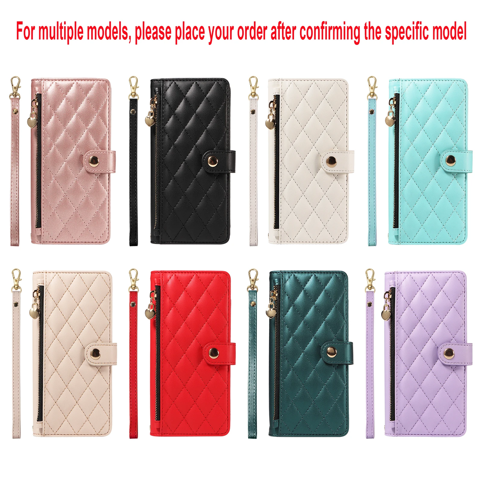Multi-Card Slot Storage Wallet Case