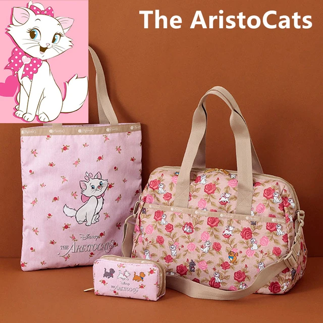 lesportsac Aristocats Marie Cat Cartoon Animation Peripheral High Capacity  Shoulder Bag Tote Bag Shopping Bag Holiday Birthday - AliExpress