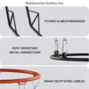Basketball Return Attachments Ball Return Training Tool Steel Basketball Rebounder Training Equipment for Basketball Players 3