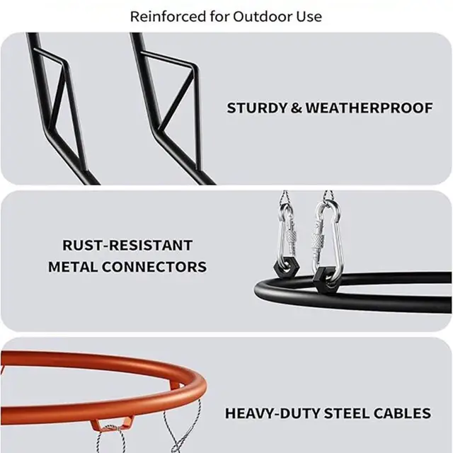 Basketball Return Attachments Ball Return Training Tool Steel Basketball Rebounder Training Equipment for Basketball Players 3