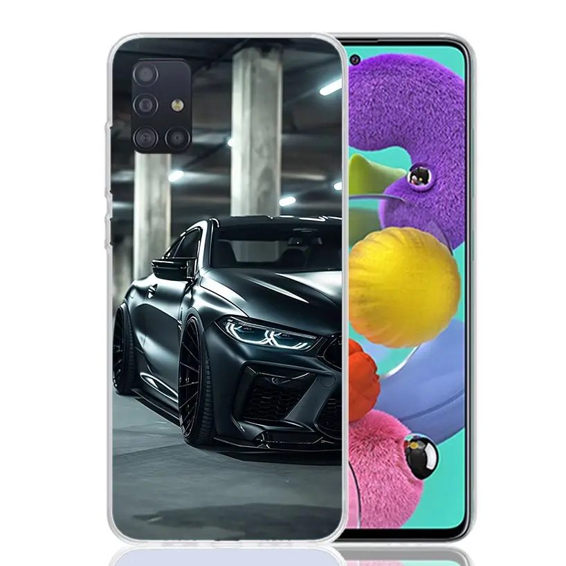 Sleek Black & White Sports-Inspired Phone Case