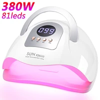 DianaBeauty 380W LED UV Lamp Dryer for Nails Gel Polish Drying Lamp with 4 Timer Setting Auto Sensor Professional Nail Light 1
