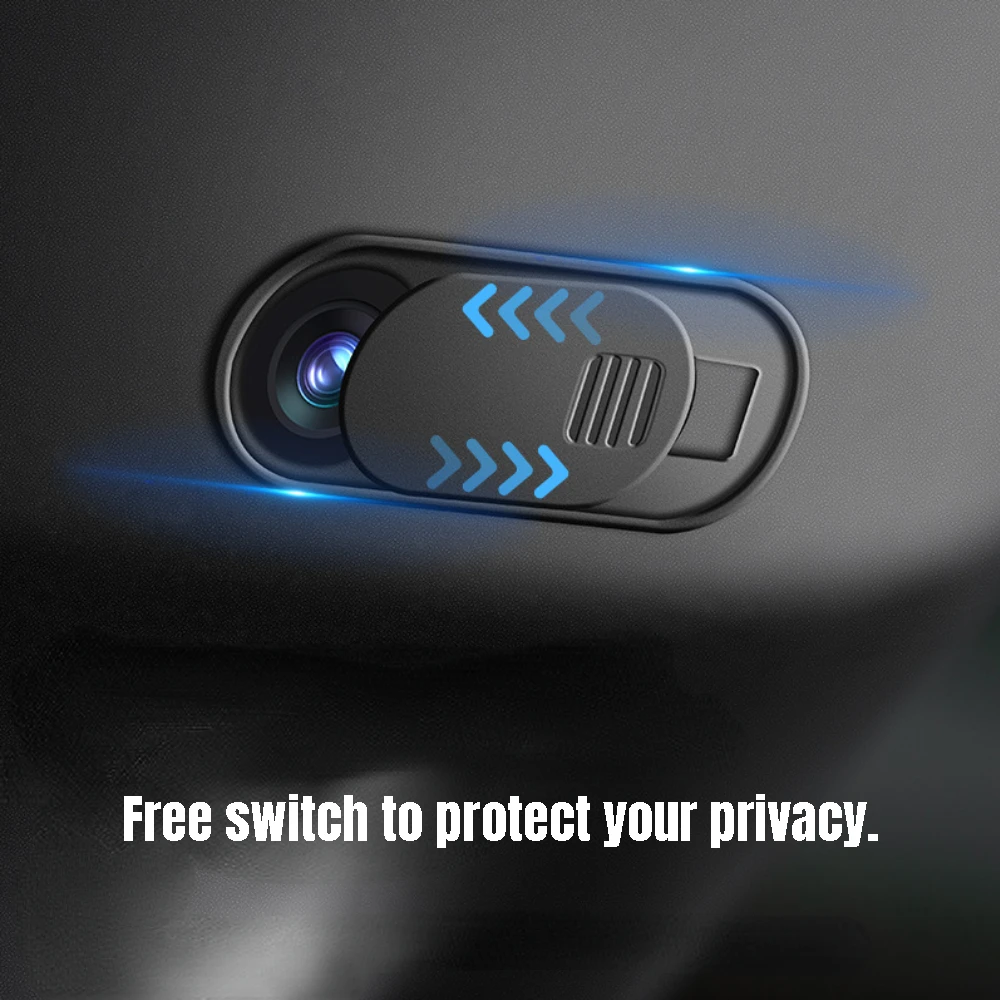 Privacy Protector Camera Cover for Tesla Model 3 2019-Highland Model Y Center Console Accessories Webcam Slide Switch Blocker