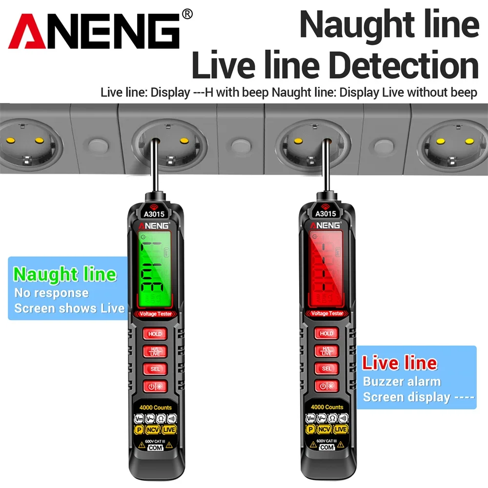 ANENG A3015 Digital Multimeter Phase Sequence Tester