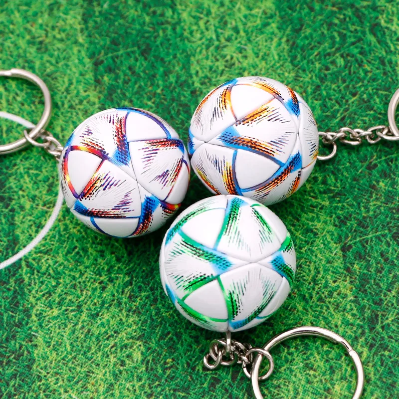 Handmade Doll Keychain 1pc Soccer and Football Keychain Set Perfect Souvenir and Gift for Sports Fans Backpack Accessories