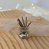 1PC/2PCS Crystal Glass Acrylic Acrylic Powder Liquid Nail Cup Dappen Dish Lid Bowl Cup Holder Equipment Nail Tools 2