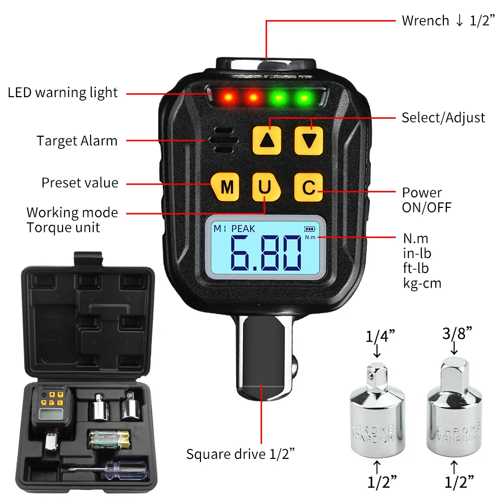 Adaptateur de Couple Numérique avec Buzzer