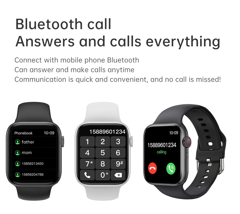 2022 10pc Wholsale Smart Watch Men Women Kid Sport Waterproof BT Phone Call Sleep Heart Rate SmartWatch for xiaomi huawei iphone