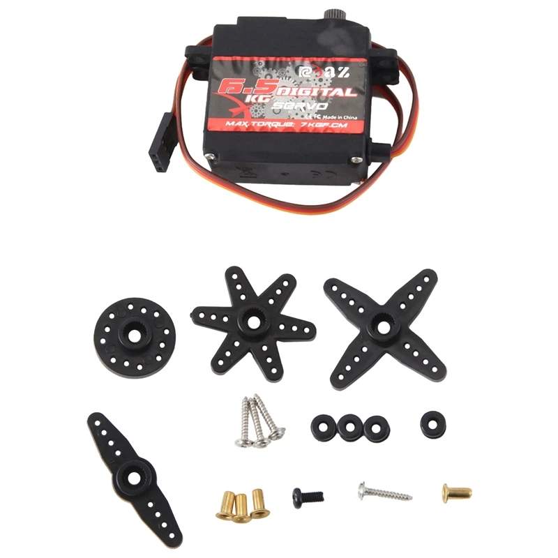 

HOT-6.5KG Servos Digital MG-995 MG996 сервопривод цельнометаллическая Шестерня для радиоуправляемой модели автомобиля вертолета лодки DIY