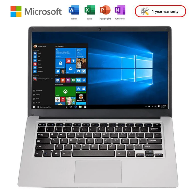 

14,1 дюймовый ноутбук CARBAYTA, ОЗУ 6 ГБ DDR3 128 ГБ 256 ГБ 512 ГБ 1 ТБ SSD с 64G EMMC Intel Celeron ноутбук Windows 10, ноутбуки