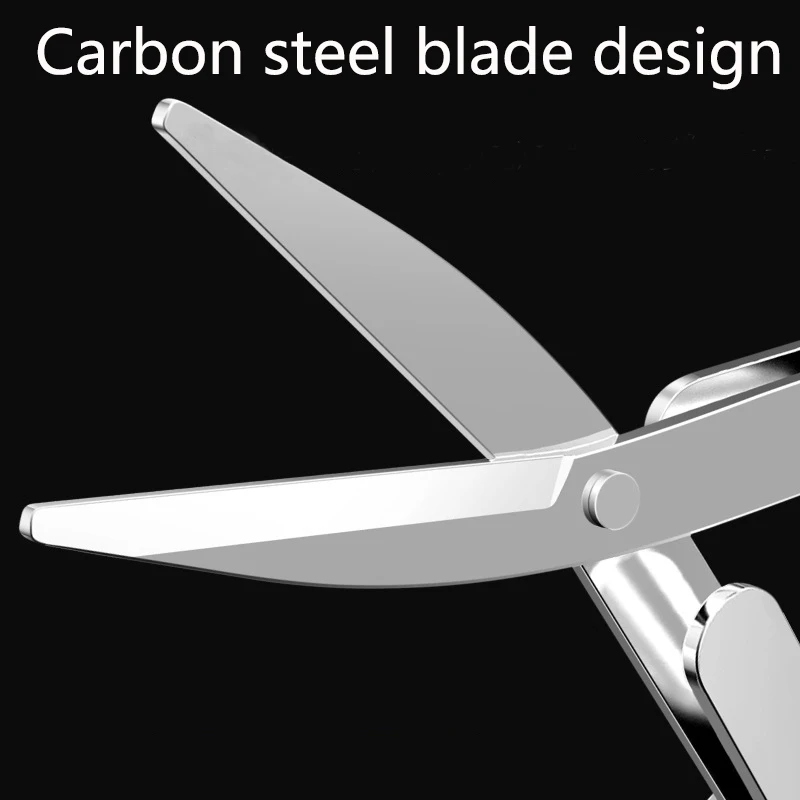 Portable Folding Carbon Steel Fishing Scissors Multifunctional Needlework Cutting Tools Mini Tackle Supplies