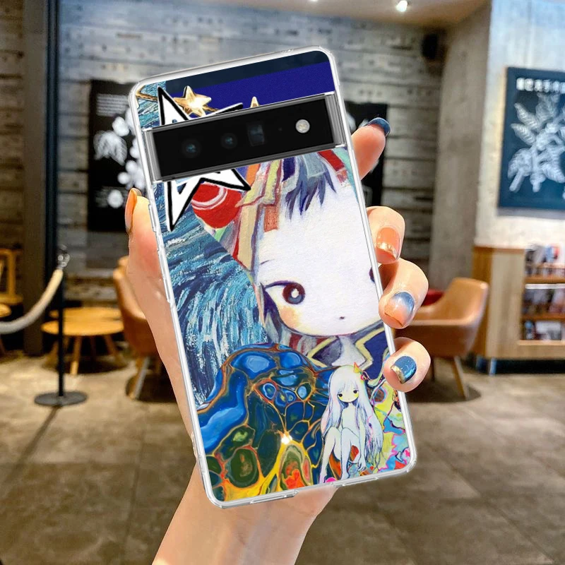 Aya Takano Shockproof Transparent Silicone Phone Case Cover