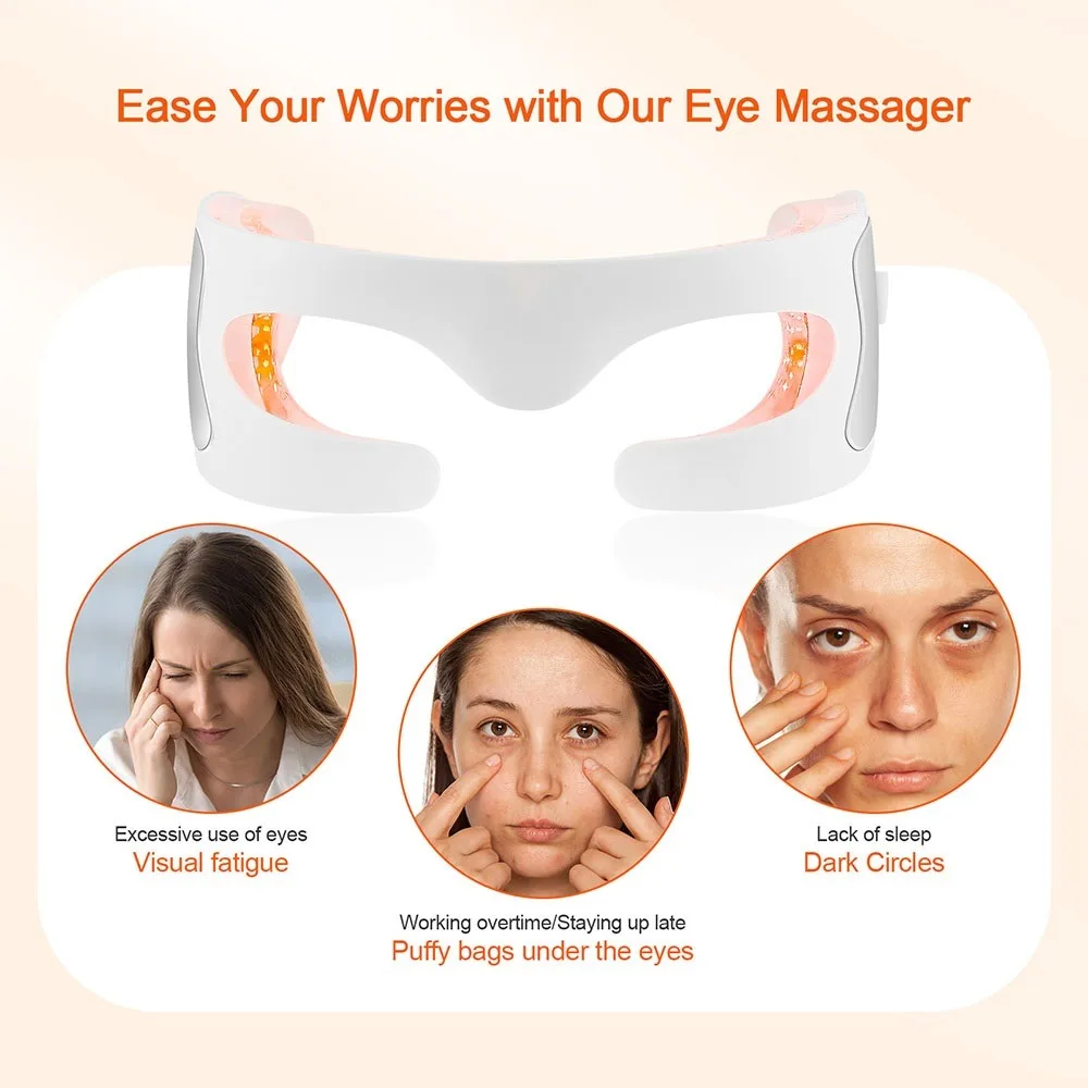 Eye Beauty Massager Anti Aging Vibration Massage Device Remove Eye Wrinkle Dark Circle Relief Fatigue Beauty Tools eye massager