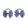 Navy blue hair tie 3
